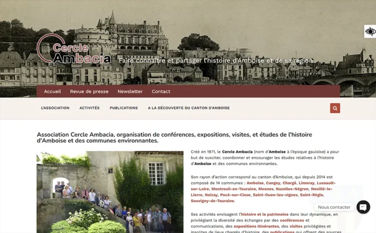 site Cercle Ambacia